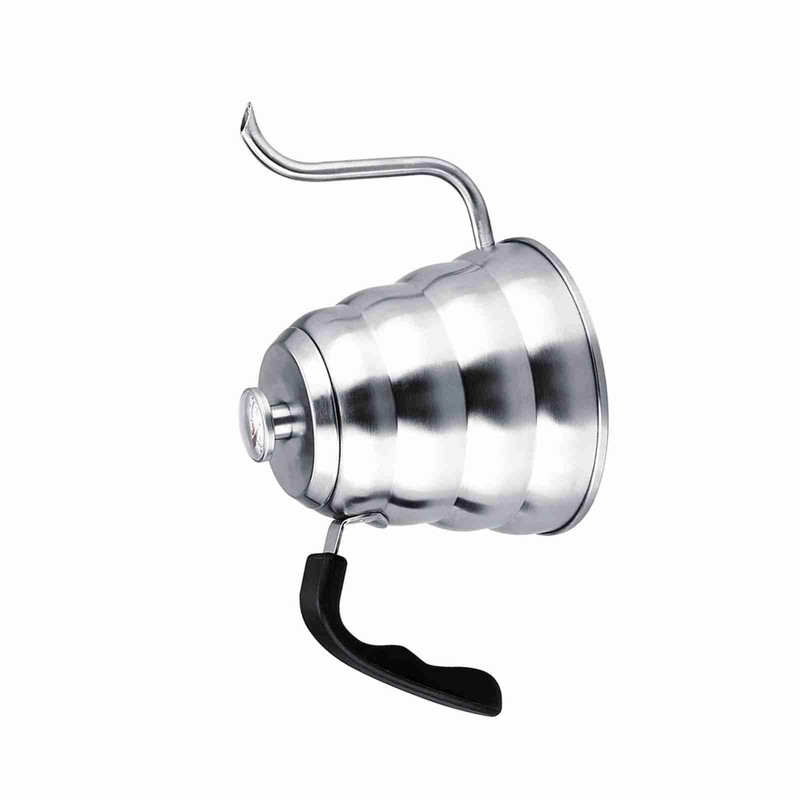 304 Stainless Steel Pour Over Coffee Gooseneck Kettle Teapot with