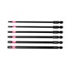 Protorq Long Impact Bit Set, T15-T40 TORX, 6-Inch Length, 6-Piece,Industrial