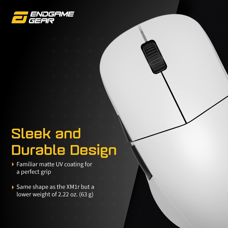 ENDGAME GEAR XM2we Gaming Mouse Wireless White EGG-XM2WE-WHT