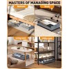 YEEBONIX Under Bed Storage with Wheels, Square Under Bed Storage