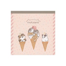 Sunstar Stationery Mofusand Memo Square Ice S2839067