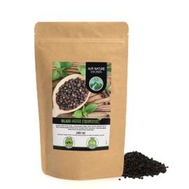 Malabar Pepper (250g), Tiger Pepper, Malabar Peppercorns Black from Controlled Cultivation, Malabar Pepper Laboratory Tested, 100% Tiger Pepper Pure and Natural
