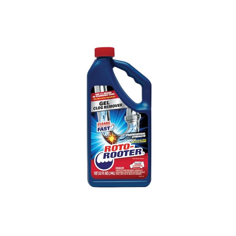Roto Rooter Gel Clog Remover 32 oz (Pack of 2)