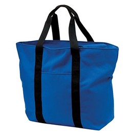 Port Authority All-Purpose Tote. B5000, Royal/ Black, OSFA
