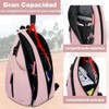 Ytonet Mochila Padel para Raquetas de Tenis, Hombre y Mujer