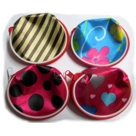 4x Mini Wallet Case Varriert