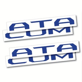 (2 Sets) Prime Series UV Weatherproof Vinyl Decals for Glove Box Dashboard Letter Inserts Compatible 2024-2025 Toyota Tacoma (Gloss Navy)