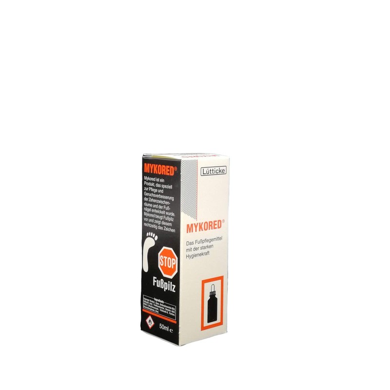 Mykored Solution, Protection from Athlete's Foot and Nail Fungus 50