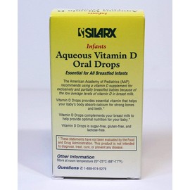 Silarx Aqueous Vitamin D Oral Drops 50ml by Silarx