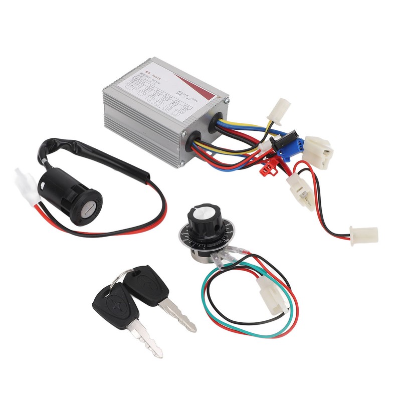 12V 500W Electric Bike Controller Speed Control Switch Key Lock