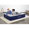 Bestway Tritech Air Mattress Queen 15" with Built-in AC Pump