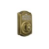 Schlage Camelot Electronic Keypad Deadbolt Lock, Keyless Front Door Entry,
