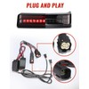 LED Saddlebag Light for Harley, 3 in1 Saddlebag Tail Light