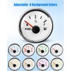 Fuel Sending Unit and Gauge Kit 240-33ohm 6in (150mm) Fuel