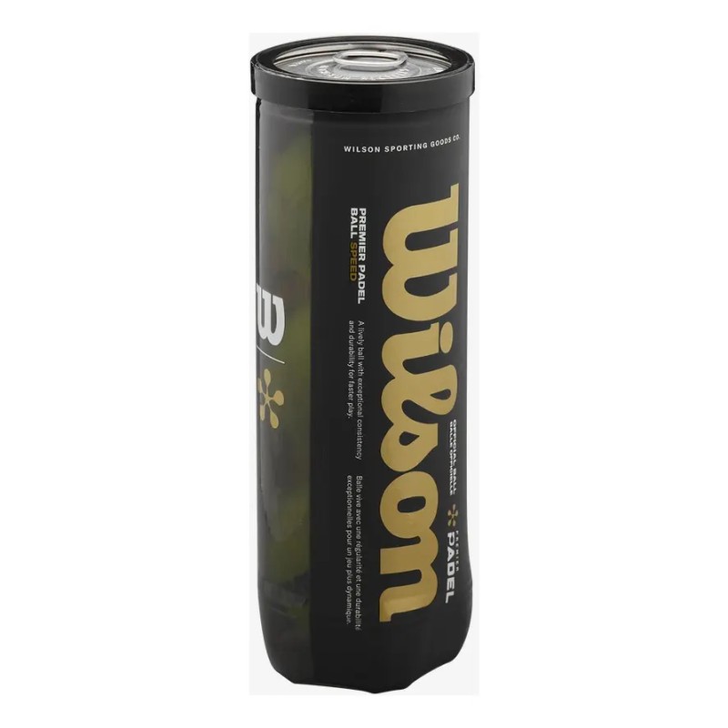 Pelotas Wilson Premier Speed 3 uds – Color Amarillo