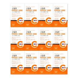Jinju Vitamin C 1000 1100mg / 진정주 비타민C 1000 1100mg X 100정 12박스 진약사몰