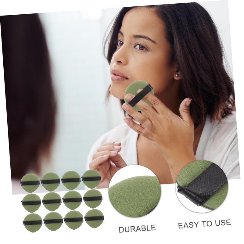 Ipetboom 12 Pack Dual-sided Puff Dry Wet Use Gentle for