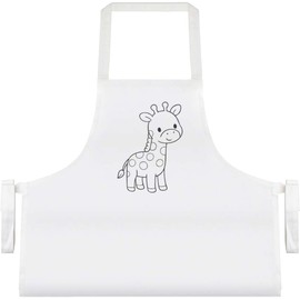 Azeeda 'Baby Giraffe' Unisex Cooking Apron (AP00081406)