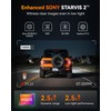 WOLFBOX X3 2.5K 60FPS Dash Cam, STARVIS 2 IMX675 with