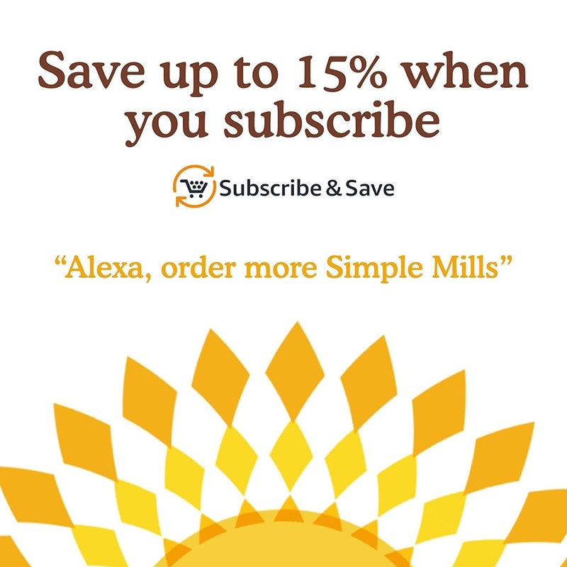 Simple Mills Almond Flour Snack Bars, Dark Chocolate Almond -