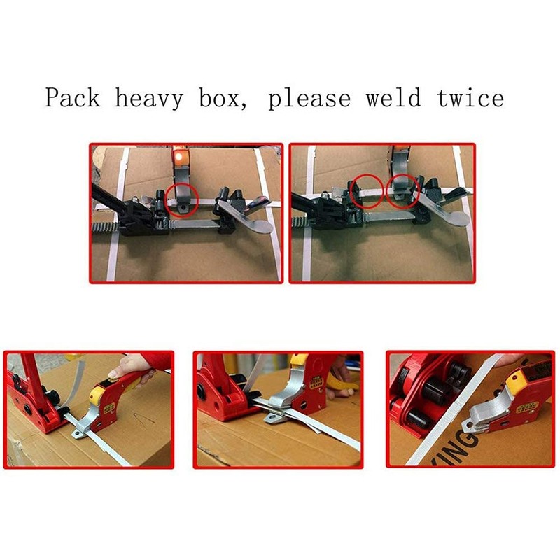 Strapping Sealer Hot Meltting Seals for Ploypropylene Strap 1/2 to