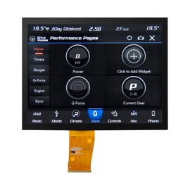 8.4" Uconnect Screen Replacement Uconnect 4C UAQ LCD Monitor, Touch-Screen Radio Navigation Monitor New OEM for Jeep Dodge Chrysler RAM 2017-2022 Replace # LA084X01 (SL) (02)