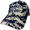 Black Duck Brand Embroidered Patriotic United We Stand Adjustable Baseball