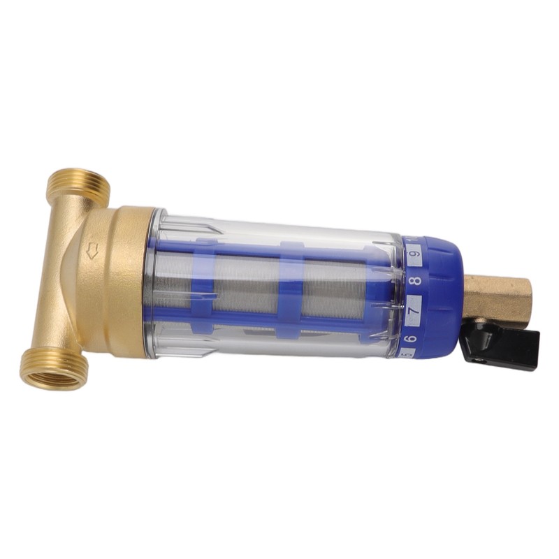 Whole House Spin Down Sediment Water Filter Refined Copper Head