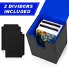 IVODEELA Magic Card Storage Box, Deck Box, Compatible with MTG