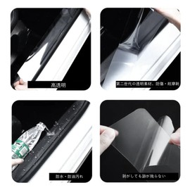 Car Door Sill Protection Honda Fit 4th Generation GR Series GR1/2/3/4/5/6/7/8 Type R2.2~ Door Sill Protector Door Sill Guard Door Mall Side Mall Transparent
