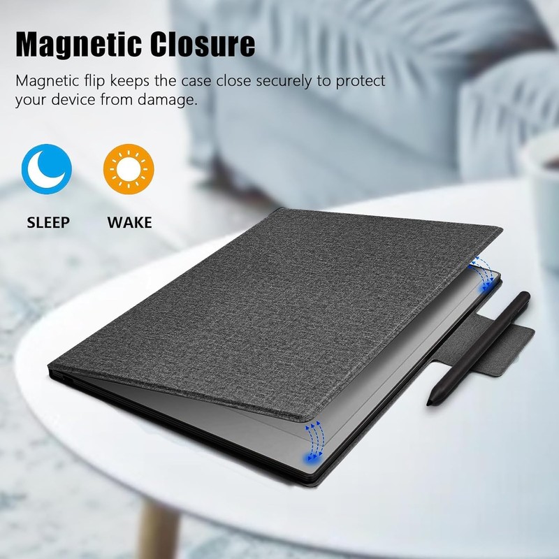 HUKWIMO Magnetic Tablet Case Compatible with Remarkable Paper Pro Move