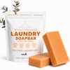 KELEBS Laundry Soap Bar - Natural Citrus Formula with Organic