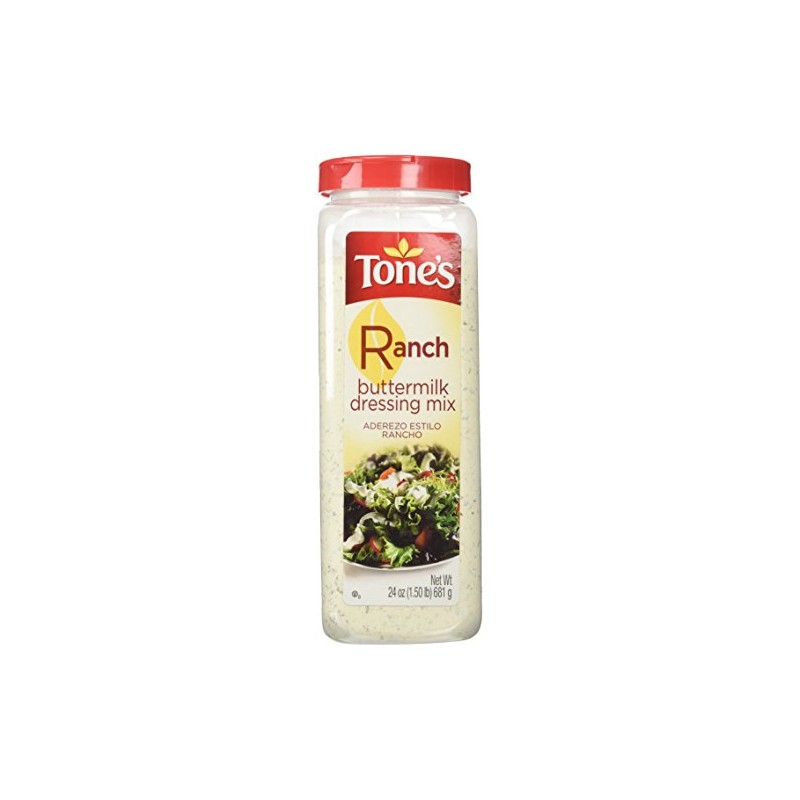 Tone's Buttermilk Ranch Dressing Mix - 24 oz. Large