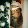 Ciieeo 2pairs Santa Masquerade Eyebrows Santa White Eyebrows Cosplay Santa