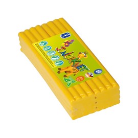 Feuchtmann JUNiORKNET Jumbo-Pack in Gelb | 500g weiche Kinderknete im Vorteilspack | vegane glutenfreie Spielknete | Nicht trocknende Knete | ungiftige Modelliermasse | ab 2 Jahren