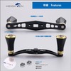 HEIGHTEN 3.6 inches (92 mm) Reel Handle with 0.8 inch