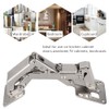 Door Hinges 165‑180 Degree Hinges Door Kitchen Cabinet Concealed Adjustable