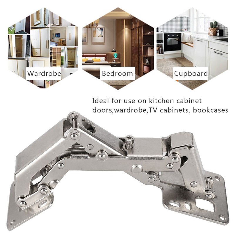 Door Hinges 165‑180 Degree Hinges Door Kitchen Cabinet Concealed Adjustable