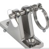 Unbranded (2) SS 316 Straight Deck Hinge Mount w/Quick Release.