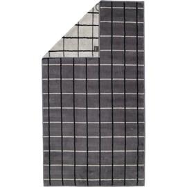 Cawö Home Handtücher Noblesse Square 1079 anthrazit - 77 Duschtuch 80x150 cm