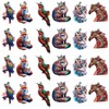 LEGENTLISUR Cute Animal Charms Large Quantity Multicoloured Acrylic Pendant Charms