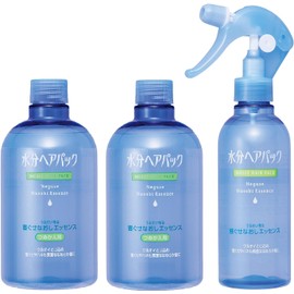  Shiseido Moisture Hair Pack, Sleeping Essence, 7.8 fl oz (220 ml) + Refill 13.8 fl oz (380 ml) x 2 Packs