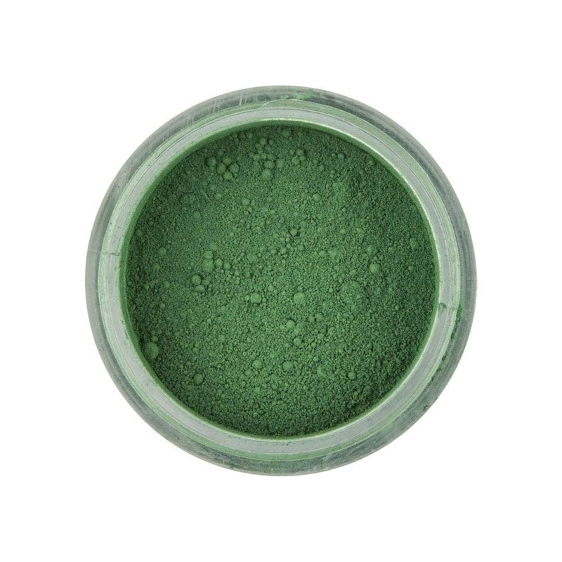 Rainbow Dust Edible Matt Powder Dust Colour 4g Holly Green