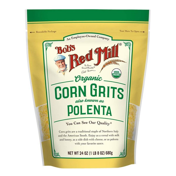 Bob's Red Mill Organic Corn Grits/ Polenta, 24 Oz