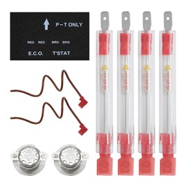 AFNCX RV Water Heater Thermal Cutoff with ECO Thermostat Assembly Kit, UL Listed Replacement Part Compatible with Atwood 91447 93866 Style 2