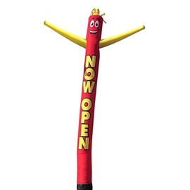 Now Open 20 Foot Tall Inflatable Tube Man Air Powered Dancing Puppet Guy for Outdoor Advertising, Replacement Dancer Only, Motor Not Included | FFN