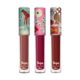 Republic Cosmetics - Set labiales Bahía, Magnolia, Aura