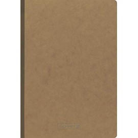 Brunnen Notebook Fact!plus Flexible Brown A4 Squared 96 Sheets