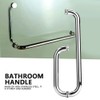 Stainless Steel Shower Door Handle Bathroom Glass Door Handle Shower