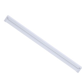 Satco 65-1223 2-Foot LED Strip Light, 20W, CCT Selectable (2700K-5000K), Linkable, Damp Rated, 120V, White Finish, Ideal for Home & Commercial Use (2 Pack)